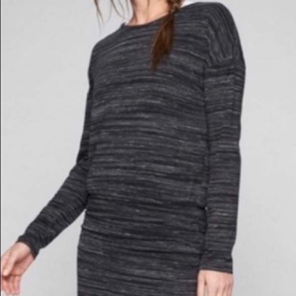 Athleta Avenues Charcoal soft dress size L - Picture 1 of 4